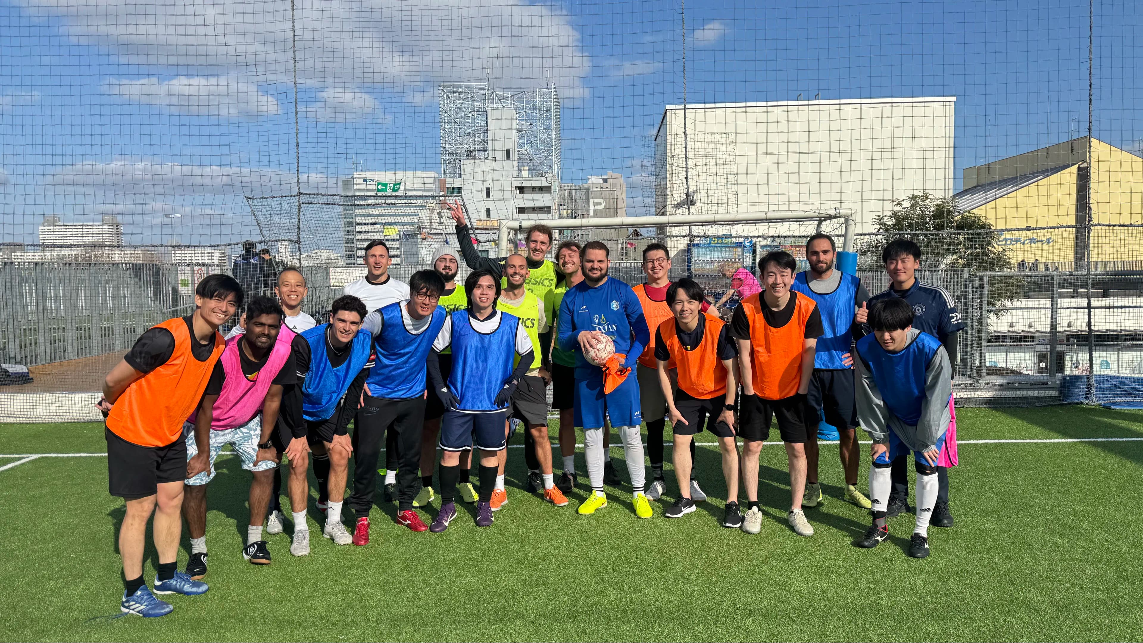 Osaka Futsal community group photo